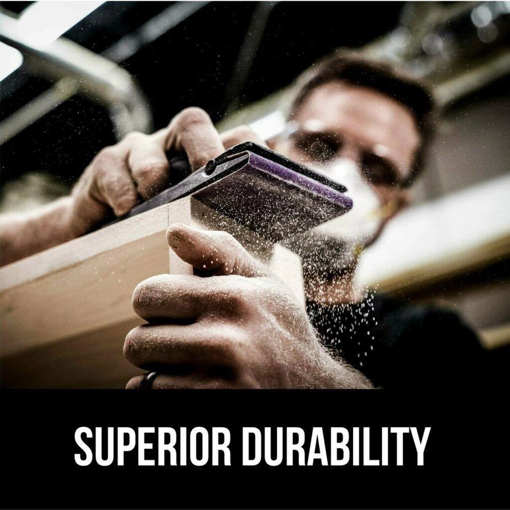 Pro Grade Precision 3-2/3 in. x 9 in. Faster Sanding Sanding Sheets, Assorted Grit (Pack of 18) by 3M 9 Pro Grade Precision 3-2/3 in. x 9 in. Faster Sanding Sanding Sheets, Assorted Grit (Pack of 18) by 3M - Image 7