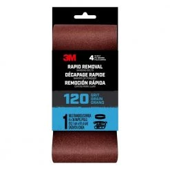 Rapid Removal 4 in. x 36 in. 120 Grit Power Sanding Belt (Case of 10) by 3M