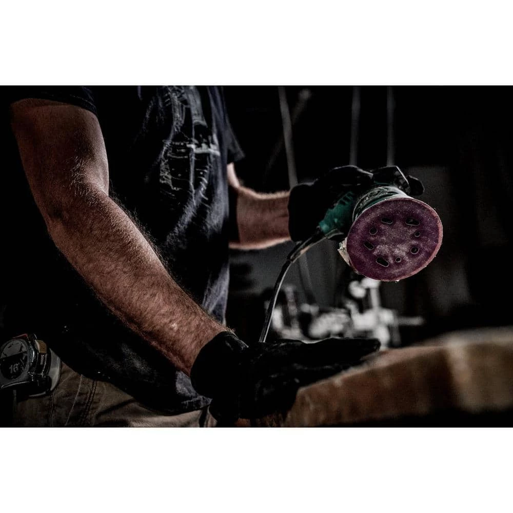 5 in. 320-Grit Ultra Durable Power Sanding Discs with Universal Hole (10-Discs/Pack) by 3M 5 5 in. 320-Grit Ultra Durable Power Sanding Discs with Universal Hole (10-Discs/Pack) by 3M - Image 3