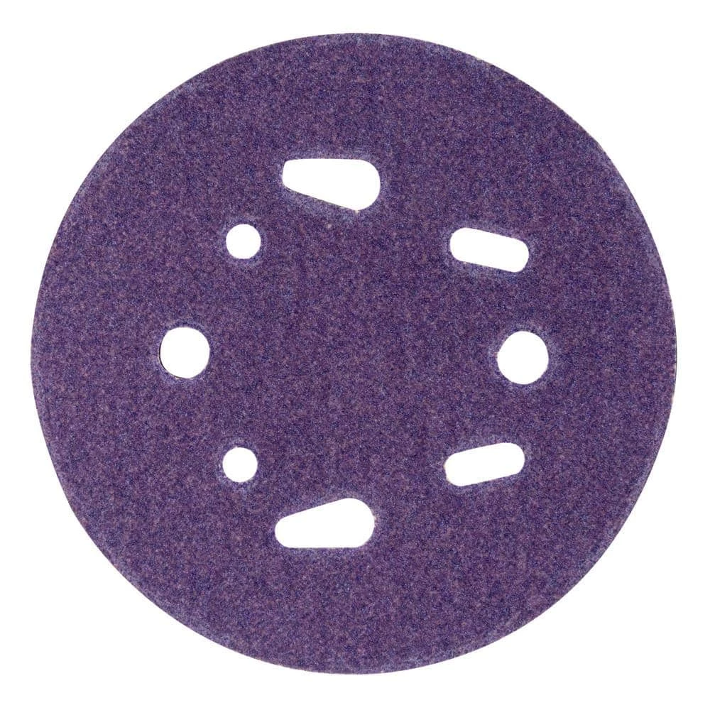5 in. 320-Grit Ultra Durable Power Sanding Discs with Universal Hole (10-Discs/Pack) by 3M 4 5 in. 320-Grit Ultra Durable Power Sanding Discs with Universal Hole (10-Discs/Pack) by 3M - Image 2