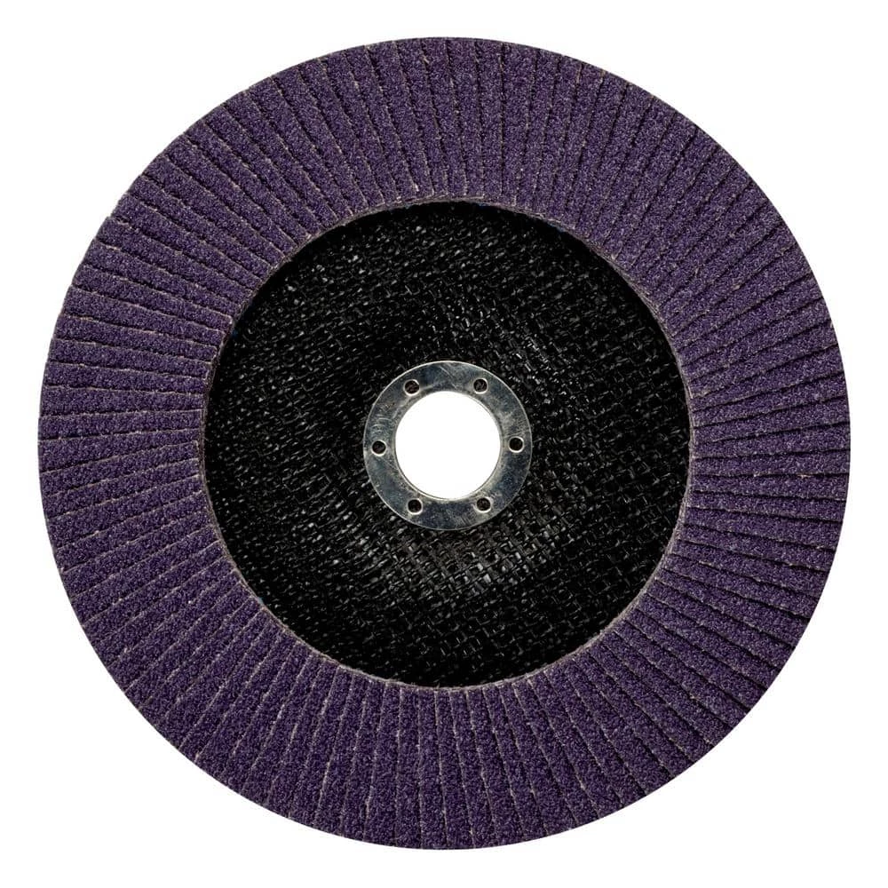 7 in. 60-Grit Heavy-Duty Removal Flap Disc (1-Pack) by 3M 4 7 in. 60-Grit Heavy-Duty Removal Flap Disc (1-Pack) by 3M - Image 2
