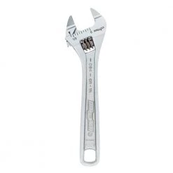 Slim Jaw 4 in. Chrome Adjustable Wrench by Channellock