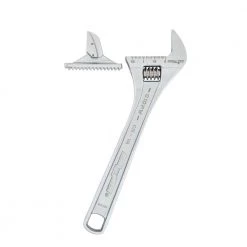 Reversible Jaw 6 in. Chrome Adjustable/Pipe Wrench by Channellock -Outlet Kreg Store channellock adjustable wrenches 806pw 1f 1000