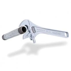 Reversible Jaw 6 in. Chrome Adjustable/Pipe Wrench by Channellock -Outlet Kreg Store channellock adjustable wrenches 806pw 4f 1000