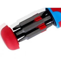 13 N' 1 Racheting Screwdriver, CODE BLUE at Grip by Channellock -Outlet Kreg Store channellock multi bit screwdrivers 131cb 44 1000