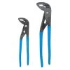 Griplock 12.5 in. and 9.5 in. Tongue and Groove Pliers Gift Set by Channellock -Outlet Kreg Store channellock plier sets gls 1 64 1000