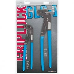 Griplock 12.5 in. and 9.5 in. Tongue and Groove Pliers Gift Set by Channellock -Outlet Kreg Store channellock plier sets gls 1 d4 1000