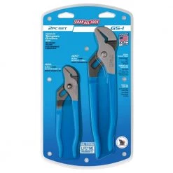 9.5 in. and 6.5 in. Tongue and Groove Pliers Set by Channellock -Outlet Kreg Store channellock plier sets gs 1 c3 1000
