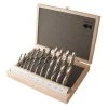 High Speed Steel Metric Brad Point Set (11-Piece) by Fisch -Outlet Kreg Store fisch brad point drill bits fsf 305712 64 1000