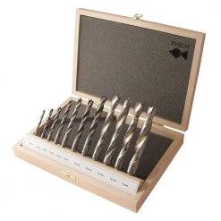 High Speed Steel Metric Brad Point Set (11-Piece) by Fisch
