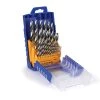 Chrome Vanadium Wood Twist Drill 29 pcs. Set by Fisch -Outlet Kreg Store fisch brad point drill bits fsf 364757 64 1000