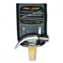 5 in. Platinum Pro Magnetic Hammer Holster Tool Holder by MagnoGrip -Outlet Kreg Store gray magnogrip tool belts 002 788 66 1000