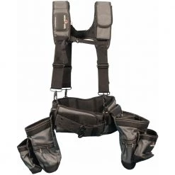 37-Pocket Pro Tool Suspension Rig with Integrated Back Support by MagnoGrip -Outlet Kreg Store gray magnogrip tool belts 006 567 c3 1000