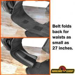 Padded Work Belt with Integrated Back Support by MagnoGrip -Outlet Kreg Store gray magnogrip tool belts 006 574 1f 1000