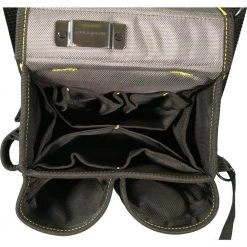 20-Pocket Electricians Pouch with Padded Shoulder Strap by MagnoGrip -Outlet Kreg Store gray magnogrip tool belts 006 598 1f 1000