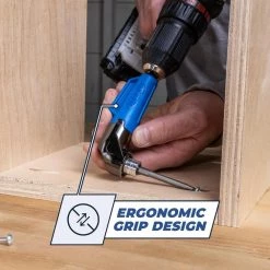 90-Degree Pocket Hole Driver Drill Attachment with 3 in. Square Drive Bit by Kreg -Outlet Kreg Store kreg bit holders extensions kdrv 90dg 44 1000