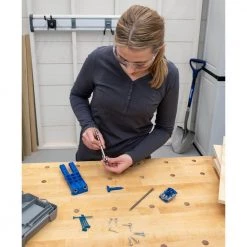 Easy-Set Drill Bit with Stop Collar and Gauge/Hex Wrench by Kreg 14 Easy-Set Drill Bit with Stop Collar and Gauge/Hex Wrench by Kreg -Outlet Kreg Store kreg jigs kpha308 fa 1000