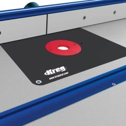 Precision Router Table Insert Plate with Level-Loc Rings (Predrilled Triton) by Kreg -Outlet Kreg Store kreg router guides prs4034 4f 1000