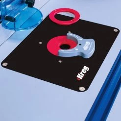 Precision Router Table Insert Plate with Level-Loc Rings (Predrilled for Bosch and Portor Cable) by Kreg -Outlet Kreg Store kreg router guides prs4036 1f 1000