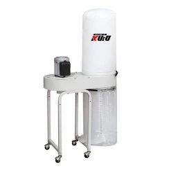 2 HP 1550 CFM 1-Phase, 110-Volt Vertical Bag Dust Collector by Kufo Seco