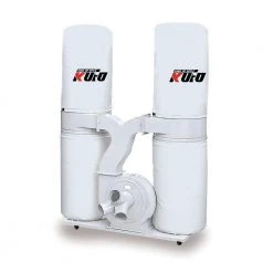 5 HP 3,900 CFM 1-Phase 220-Volt Vertical Bag Dust Collector by Kufo Seco