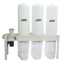 5 HP 3,990 CFM 3-Phase 220-Volt / 440-Volt Vertical Bag Dust Collector (Prewired 220-Volt) by Kufo Seco