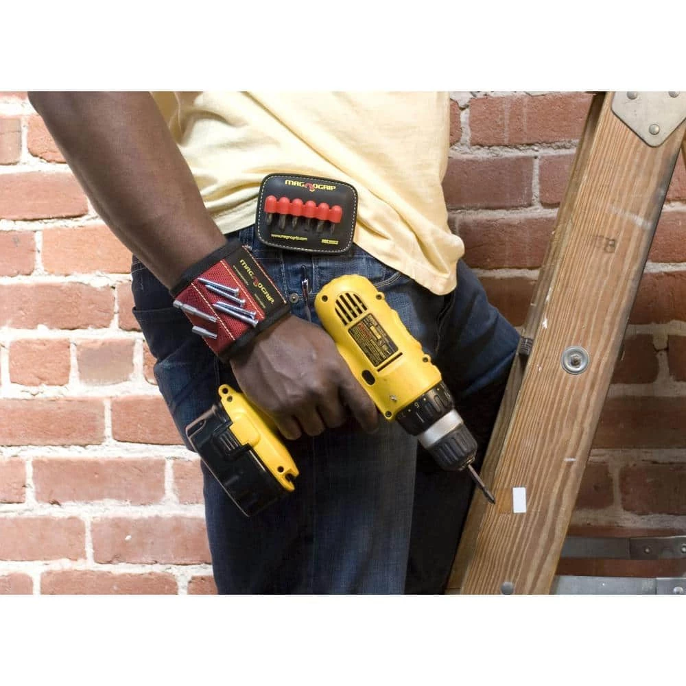 5.5 in. Magnetic Wristband Set (2-Pack) by MagnoGrip 4 5.5 in. Magnetic Wristband Set (2-Pack) by MagnoGrip - Image 2