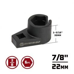 Oxygen Sensor Socket Set by Powerbuilt -Outlet Kreg Store powerbuilt impact socket sets 648625 4f 1000