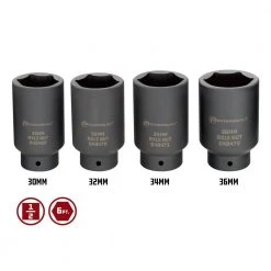 Axle Nut Socket Kit by Powerbuilt -Outlet Kreg Store powerbuilt impact socket sets 648635 4f 1000