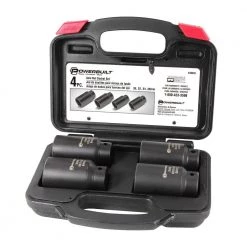 Axle Nut Socket Kit by Powerbuilt -Outlet Kreg Store powerbuilt impact socket sets 648635 c3 1000