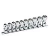 10 Piece 3/8 Inch Drive Metric Universal 6 Point Socket Set by Powerbuilt