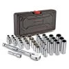 38 Piece 1/4 Inch Drive Mechanics Tool Set by Powerbuilt -Outlet Kreg Store powerbuilt ratchet socket sets 642450 64 1000