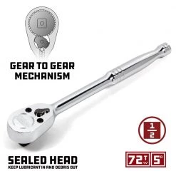 69 Piece Pro Tech 1/2 Inch Drive SAE and Metric Socket Set by Powerbuilt -Outlet Kreg Store powerbuilt ratchet socket sets 949006 1f 1000