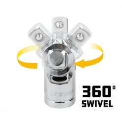 1/4 in. x 3/8 in. x 1/2 in. Drive U-Joint Set (3-Piece) by Powerbuilt 11 1/4 in. x 3/8 in. x 1/2 in. Drive U-Joint Set (3-Piece) by Powerbuilt -Outlet Kreg Store powerbuilt socket adapter sets 640858 4f 1000