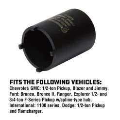 4-Outer Lug Spindle Nut Socket by Powerbuilt -Outlet Kreg Store powerbuilt sockets 648473 4f 1000