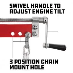 1500 lb. Engine Leveler with Handle by Powerbuilt -Outlet Kreg Store powerbuilt specialty hand tools 640470 4f 1000