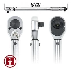 1/2 in. Drive Micrometer Torque Wrench by Powerbuilt -Outlet Kreg Store powerbuilt torque wrenches 644999 4f 1000