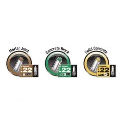 0.22 Caliber Yellow Single Shot Powder Loads (100-Count) by Ramset -Outlet Kreg Store ramset loads boosters 00607 77 1000