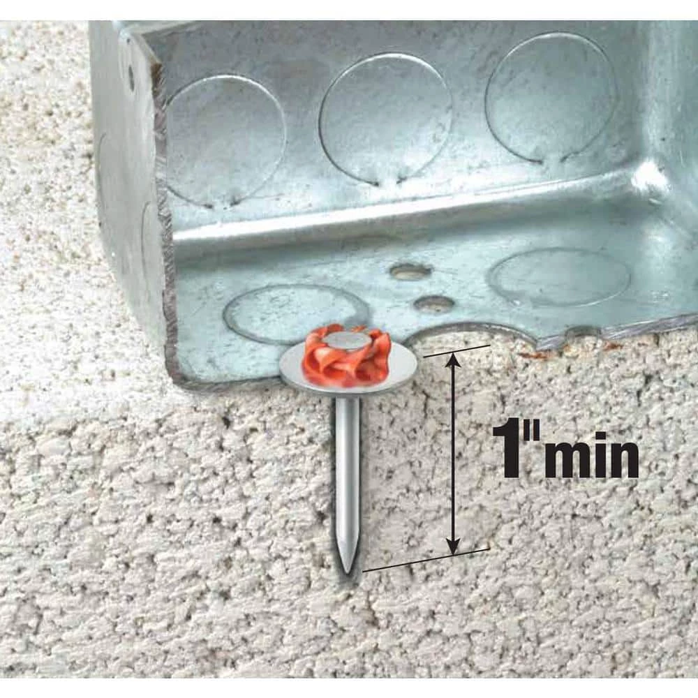 1-1/2 in. Drive Pins with Washers (100-Pack) by Ramset 5 1-1/2 in. Drive Pins with Washers (100-Pack) by Ramset - Image 3