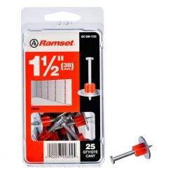 1-1/2 in. Drive Pins with Washers (25-Pack) by Ramset