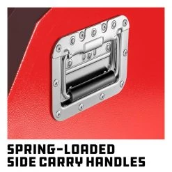 26 in. Rapid Box Portable Slant Front Tool Box - Red by Powerbuilt -Outlet Kreg Store red powerbuilt top tool chests 240311 1f 1000