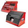 26 in. Rapid Box Portable Slant Front Tool Box - Red by Powerbuilt -Outlet Kreg Store red powerbuilt top tool chests 240311 64 1000