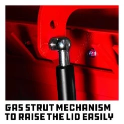 26 in. Rapid Box Portable Slant Front Tool Box - Red by Powerbuilt -Outlet Kreg Store red powerbuilt top tool chests 240311 76 1000