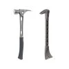 15 oz. TiBone 3 Smooth Face with Curved Handle Hammer and Titanium Trim and Nail Puller by Stiletto -Outlet Kreg Store stiletto claw hammers tb3sc trimbar5 64 1000