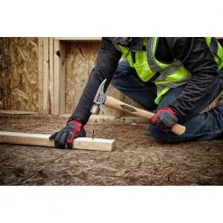 14 oz. Titanium Milled Face Hammer with 18 in. Curved Hickory Handle by Stiletto -Outlet Kreg Store stiletto claw hammers ti14mc 44 1000