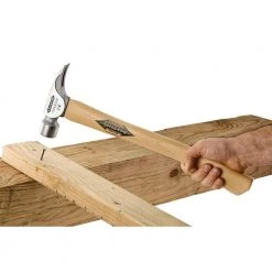 14 oz. Titanium Milled Face Hammer with 18 in. Curved Hickory Handle by Stiletto -Outlet Kreg Store stiletto claw hammers ti14mc c3 1000