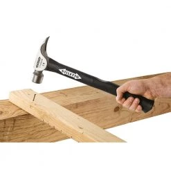 14 oz. Titanium Milled Face Hammer with 16 in. Curved Poly/FG Handle by Stiletto -Outlet Kreg Store stiletto claw hammers ti14mc f 1d 1000