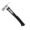 10 oz. Smooth Curved Fiberglass Hammer with 14.5 in. Handle by Stiletto